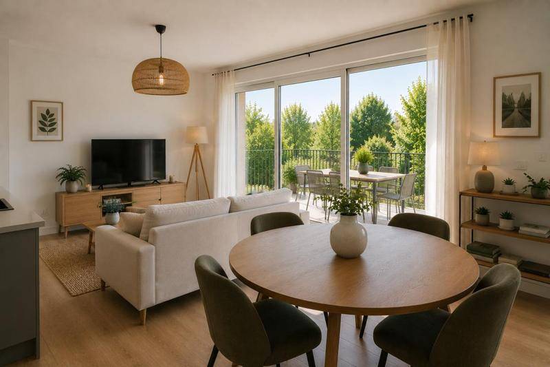 Image de l'annonce **** GRAND BALCON plein ciel **** T3…