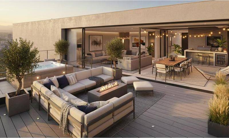 Image de l'annonce 5 PIECES, DERNIER ETAGE, GRANDE TERRASSE, 2…