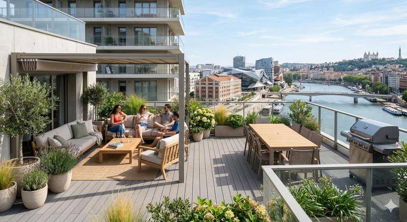 Image de l'annonce **DERNIER ÉTAGE - 90 M2 DE TERRASSE…