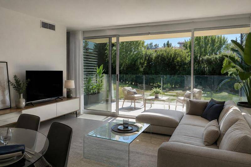 Image de l'annonce Super rez-de-jardin avec terrasse et piscine –…