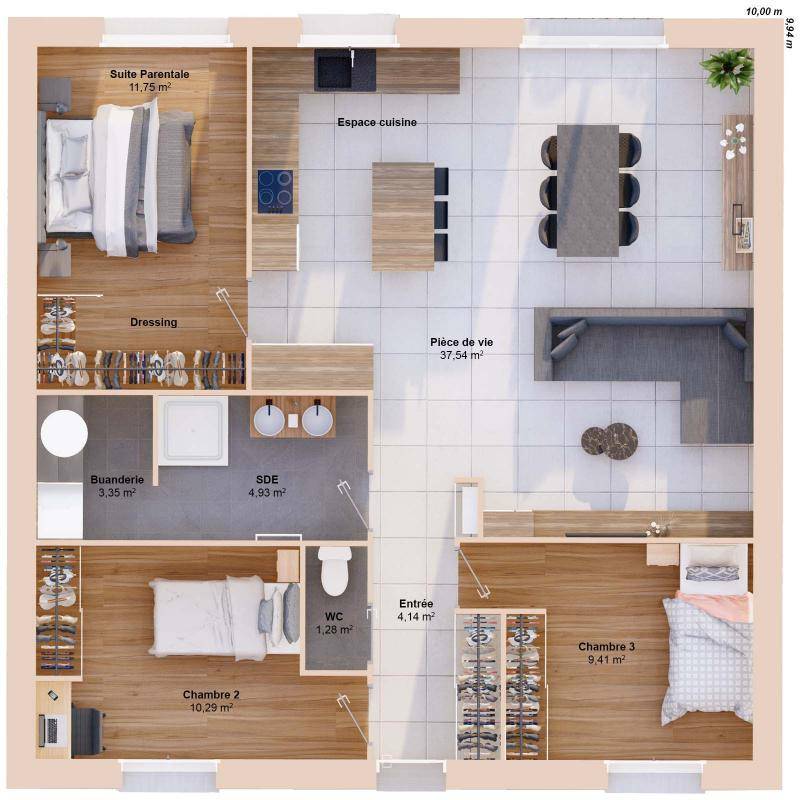 Image de l'annonce Maison 5 pièces 83 m2