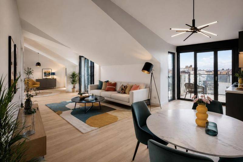 Image de l'annonce 3 PIECES EN ETAGE AVEC BALCON