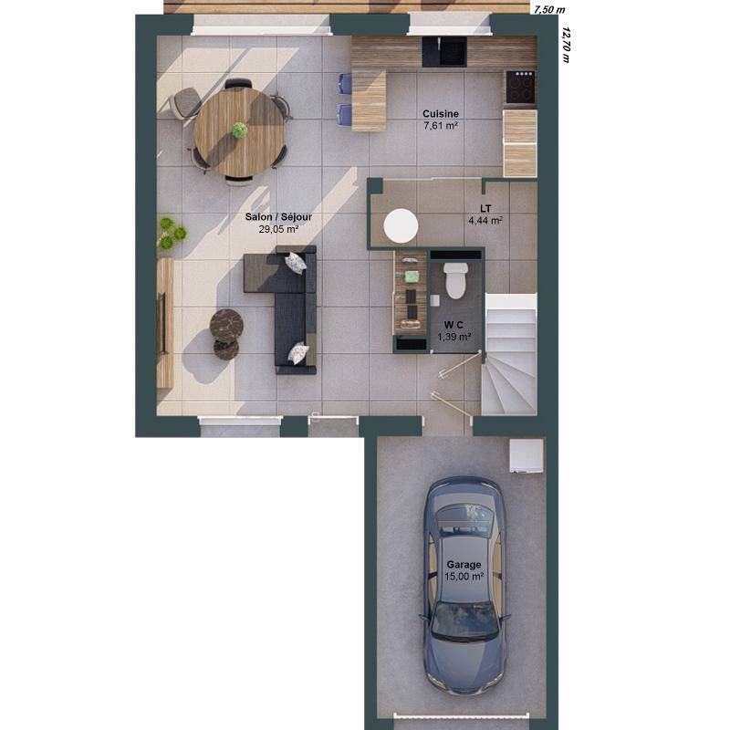 Image de l'annonce Maison 5 pièces 82 m2