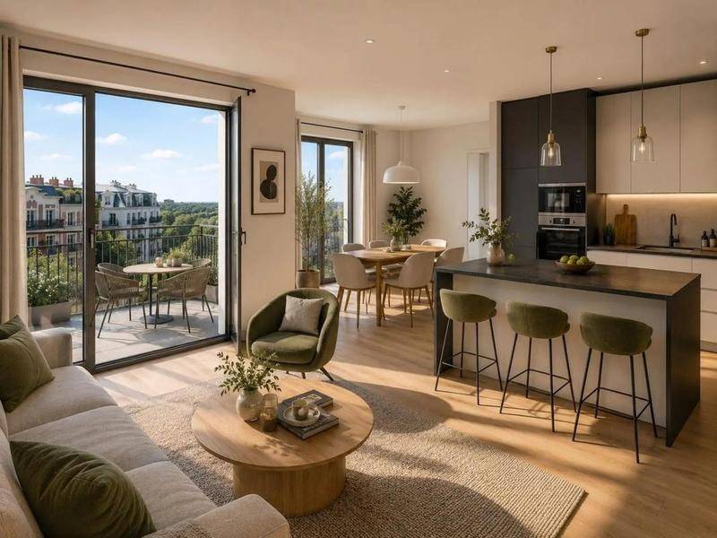 Image de l'annonce 4 PIECES EN ETAGE AVEC BALCON VUE…