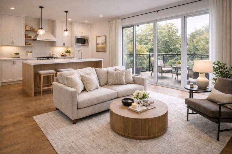 Image de l'annonce T2 moderne avec loggia : le confort…