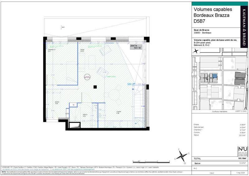 Image de l'annonce A LOUER GRANDS T4 NEUF BORDEAUX QUAI…