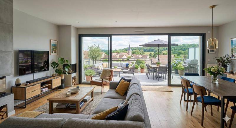 Image de l'annonce 4 pièces avec terrasse 35 m² –…