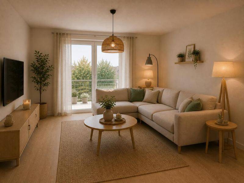 Image de l'annonce * BEL appartement avec BALCON *