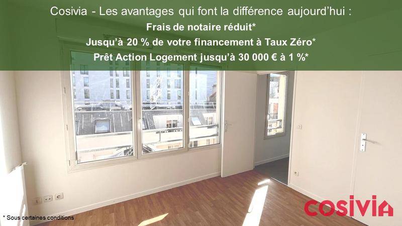 Image de l'annonce Appartement Clichy 1 pièce 22.07 m2