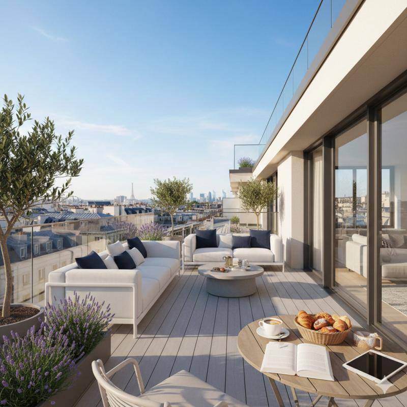 Image de l'annonce - T5 en ORIENTÉ SUD EST avec…