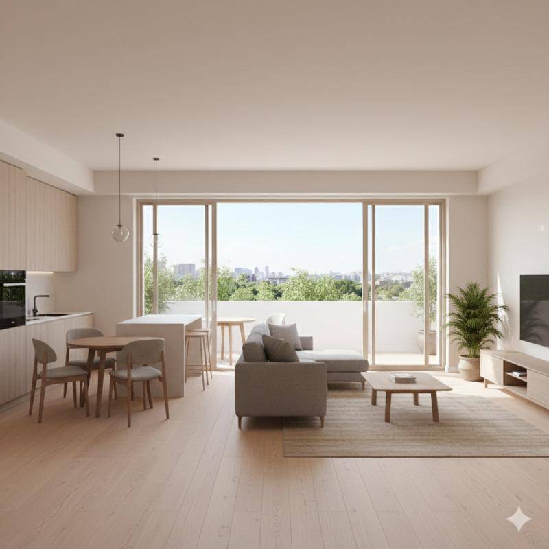 Image de l'annonce T3 avec balcon ensoleillé – Équilibre et…