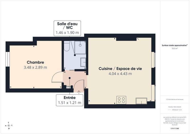 Image de l'annonce 2 pièces en vente à Vincennes -…