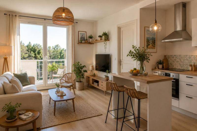 Image de l'annonce ** APPARTEMENT LUMINEUX AVEC BALCON **