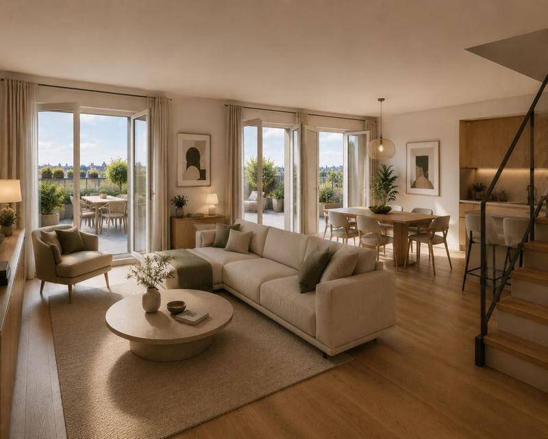 Image de l'annonce Superbe T4 duplex de 112m² avec un…