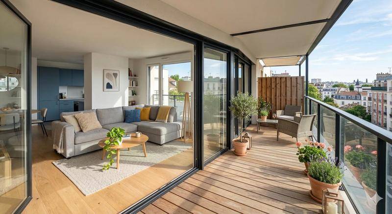 Image de l'annonce NOUVEAUTÉ 4 PIÈCES AVEC BALCON ET PARKING…