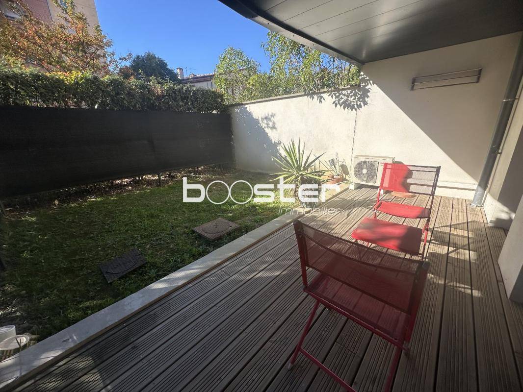 Image de l'annonce 3 P avec terrasse, jardin et parking…