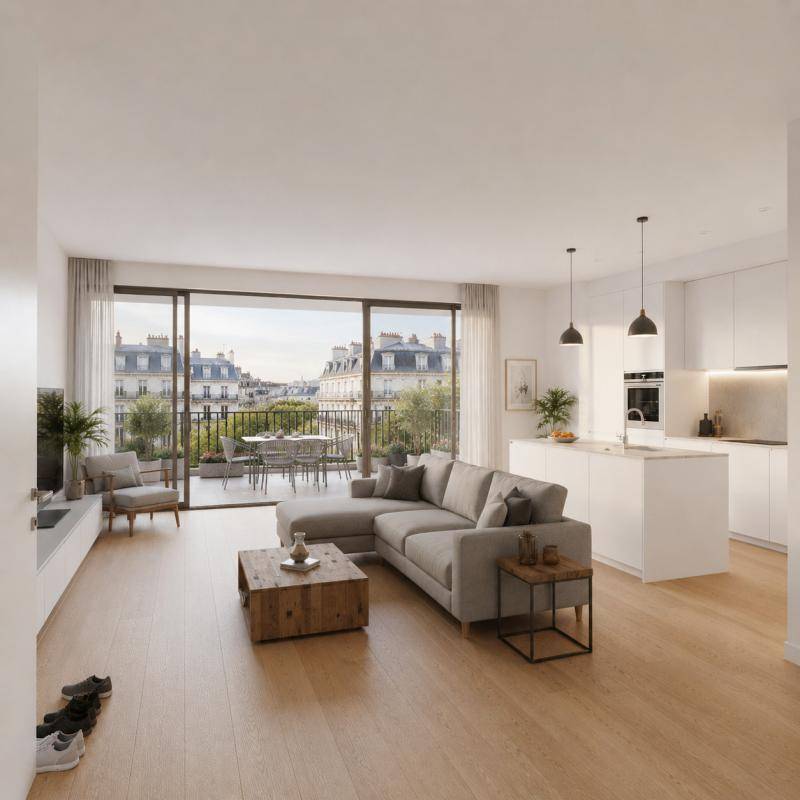 Image de l'annonce Superbe 3 pièces avec double balcon –…