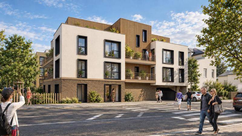 Image de l'annonce T2 38 m² – 3e étage –…