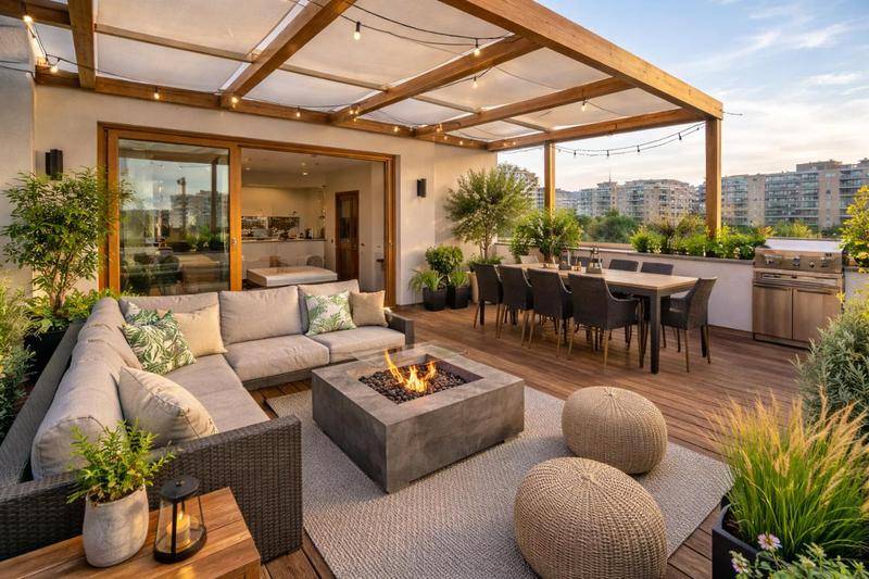 Image de l'annonce T4 DERNIER ETAGE TERRASSE PARKING PROCHE METRO