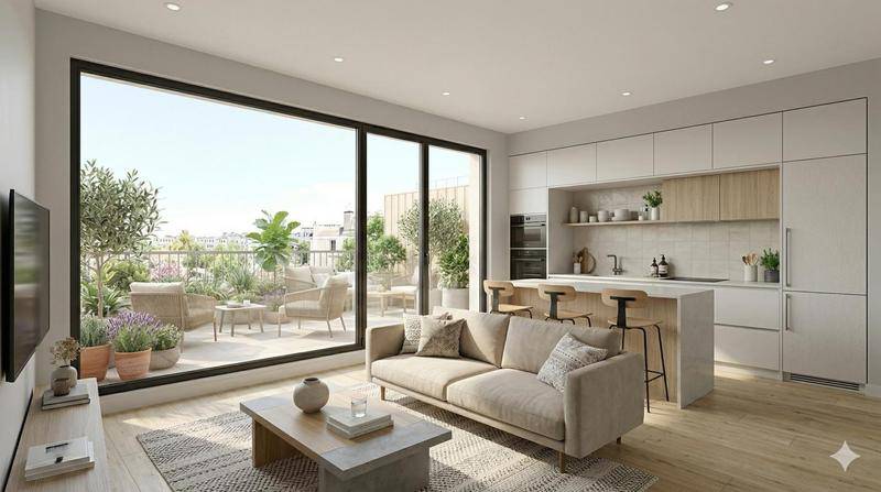 Image de l'annonce Un appartement lumineux avec grand balcon au…