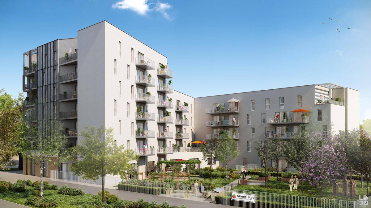 Programme immobilier SENIORIALES FLEURY SUR ORNE 14123 Fleury-sur-Orne