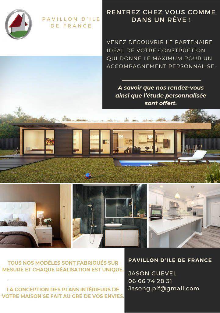 Programme terrain + maison à L'Isle-Adam en Val-d'Oise (95) de 882 m² à vendre au prix de 374400€ - 3