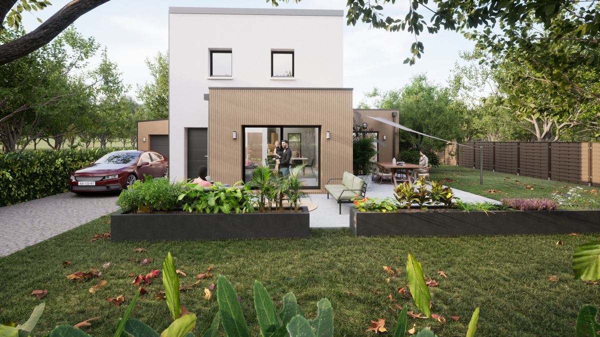 Programme terrain + maison à Chalonnes-sur-Loire en Maine-et-Loire (49) de 462 m² à vendre au prix de 310050€ - 2