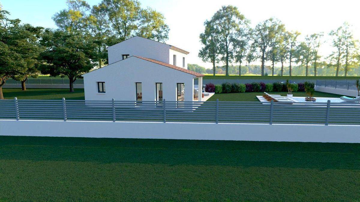 Programme terrain + maison à Ventabren en Bouches-du-Rhône (13) de 2950 m² à vendre au prix de 714623€ - 3