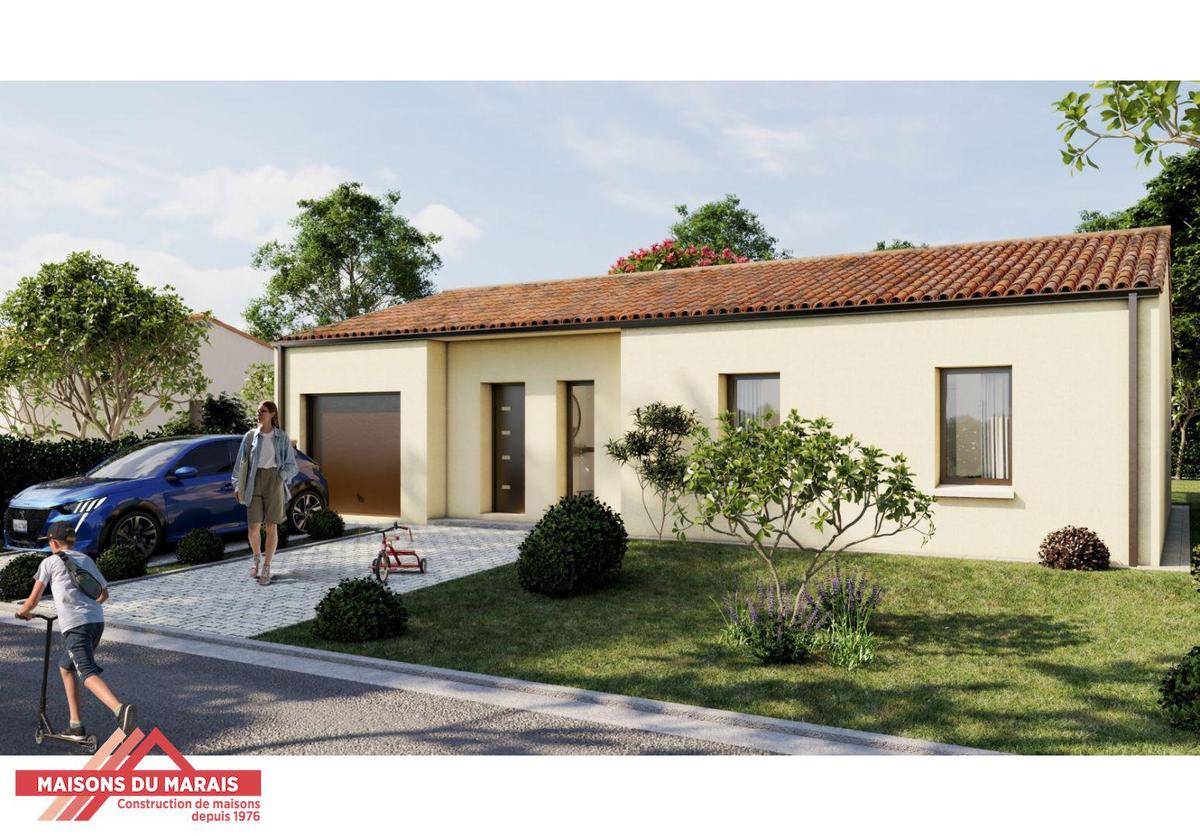 Programme terrain + maison à Thouars en Deux-Sèvres (79) de 635 m² à vendre au prix de 178009€ - 1