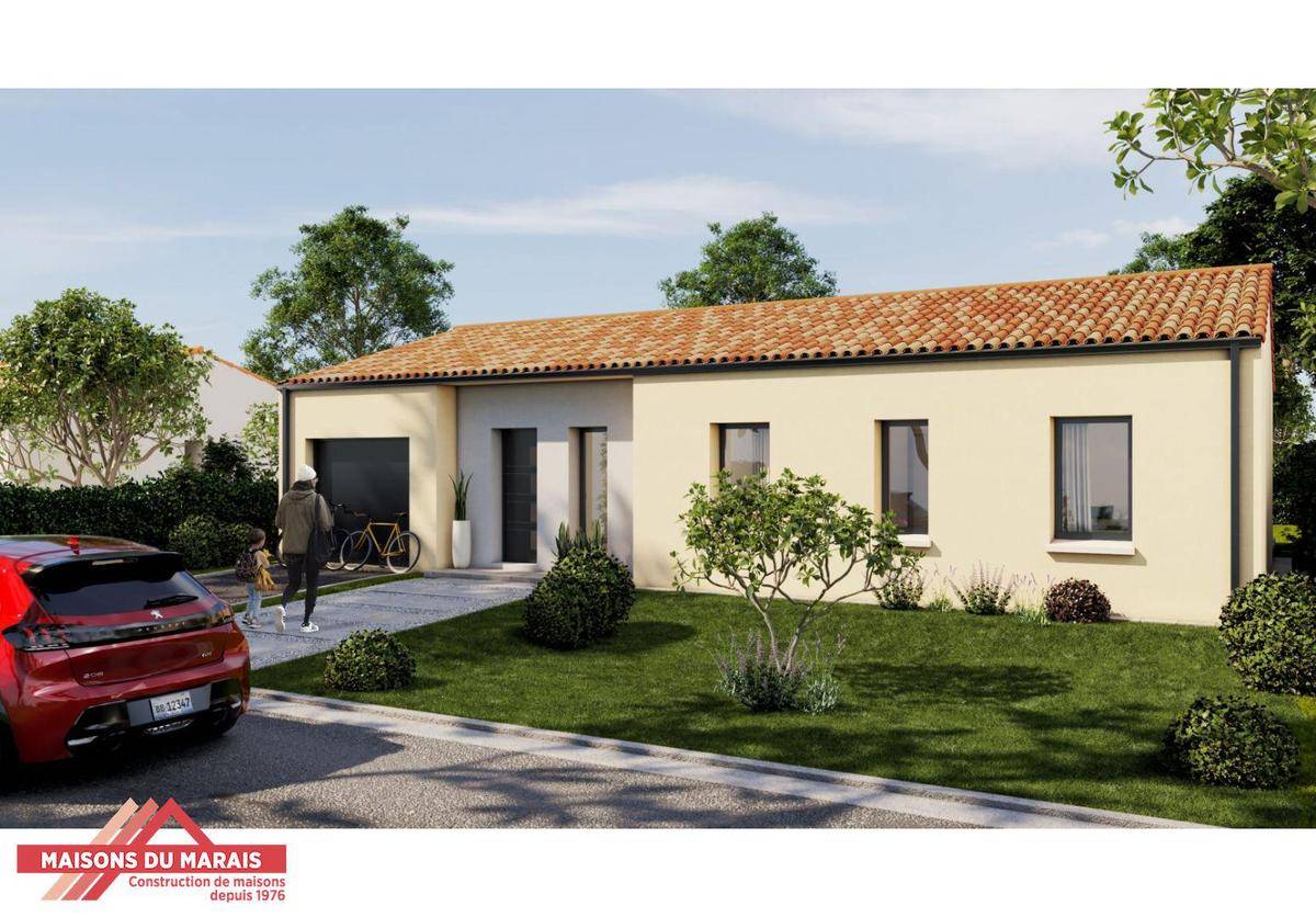 Programme terrain + maison à Foussais-Payré en Vendée (85) de 901 m² à vendre au prix de 179000€ - 1
