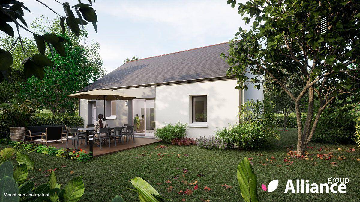Programme terrain + maison à Rochefort-sur-Loire en Maine-et-Loire (49) de 500 m² à vendre au prix de 242641€ - 2
