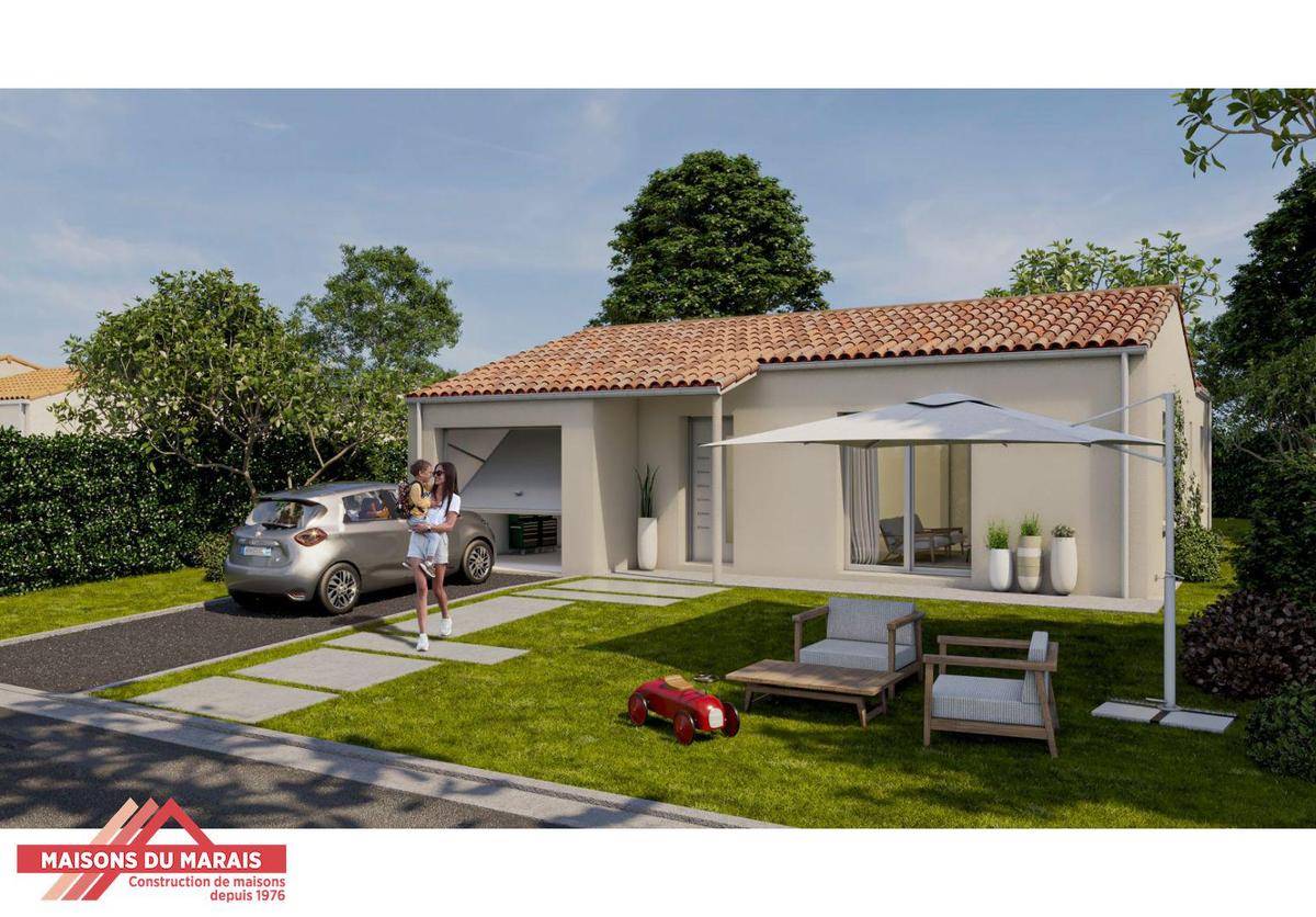 Programme terrain + maison à Saint-Varent en Deux-Sèvres (79) de 822 m² à vendre au prix de 156572€ - 1