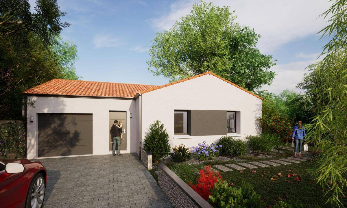 Programme terrain + maison à Aigrefeuille-sur-Maine en Loire-Atlantique (44) de 430 m² à vendre au prix de 268270€ - 1