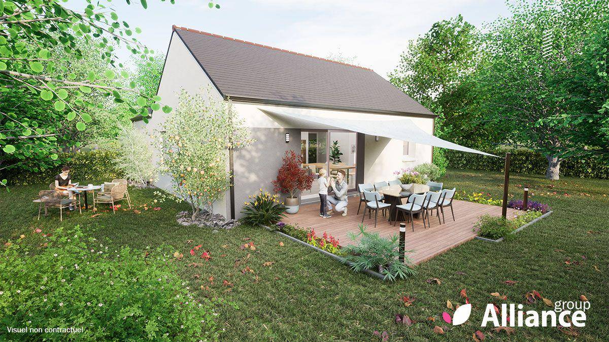 Programme terrain + maison à Feneu en Maine-et-Loire (49) de 389 m² à vendre au prix de 218182€ - 2