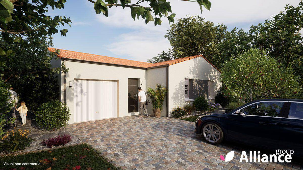 Programme terrain + maison à Notre-Dame-de-Monts en Vendée (85) de 334 m² à vendre au prix de 284414€ - 1