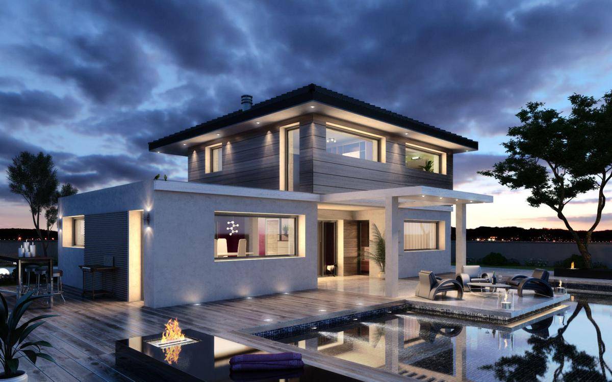 Programme terrain + maison à Fessy en Haute-Savoie (74) de 855 m² à vendre au prix de 624700€ - 2