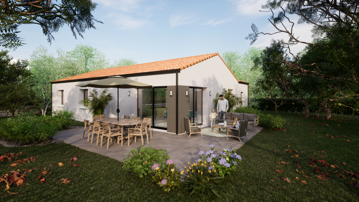 Programme terrain + maison à Aigrefeuille-sur-Maine en Loire-Atlantique (44) de 430 m² à vendre au prix de 278470€ - 2