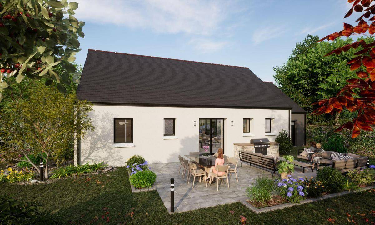 Programme terrain + maison à Vallons-de-l'Erdre en Loire-Atlantique (44) de 455 m² à vendre au prix de 256530€ - 2
