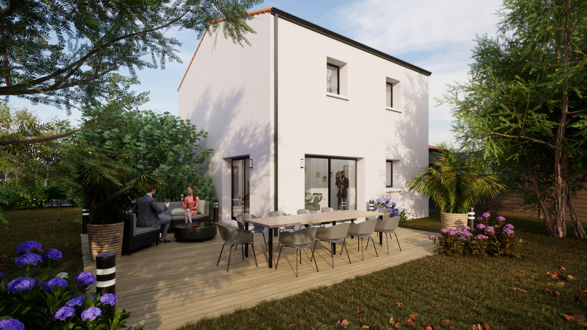 Programme terrain + maison à Treize-Septiers en Vendée (85) de 448 m² à vendre au prix de 259910€ - 3