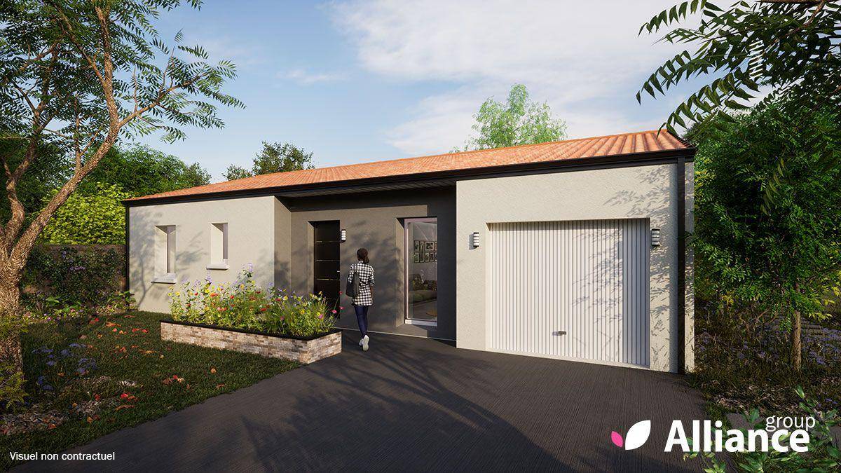 Programme terrain + maison à Saint-Brevin-les-Pins en Loire-Atlantique (44) de 360 m² à vendre au prix de 303900€ - 1