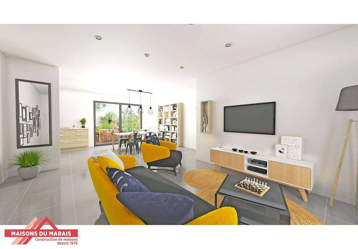Programme terrain + maison à Thouars en Deux-Sèvres (79) de 635 m² à vendre au prix de 178009€ - 4
