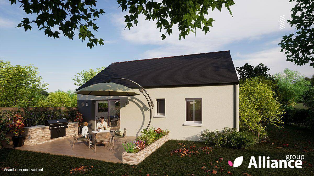 Programme terrain + maison à Angers en Maine-et-Loire (49) de 480 m² à vendre au prix de 417449€ - 2