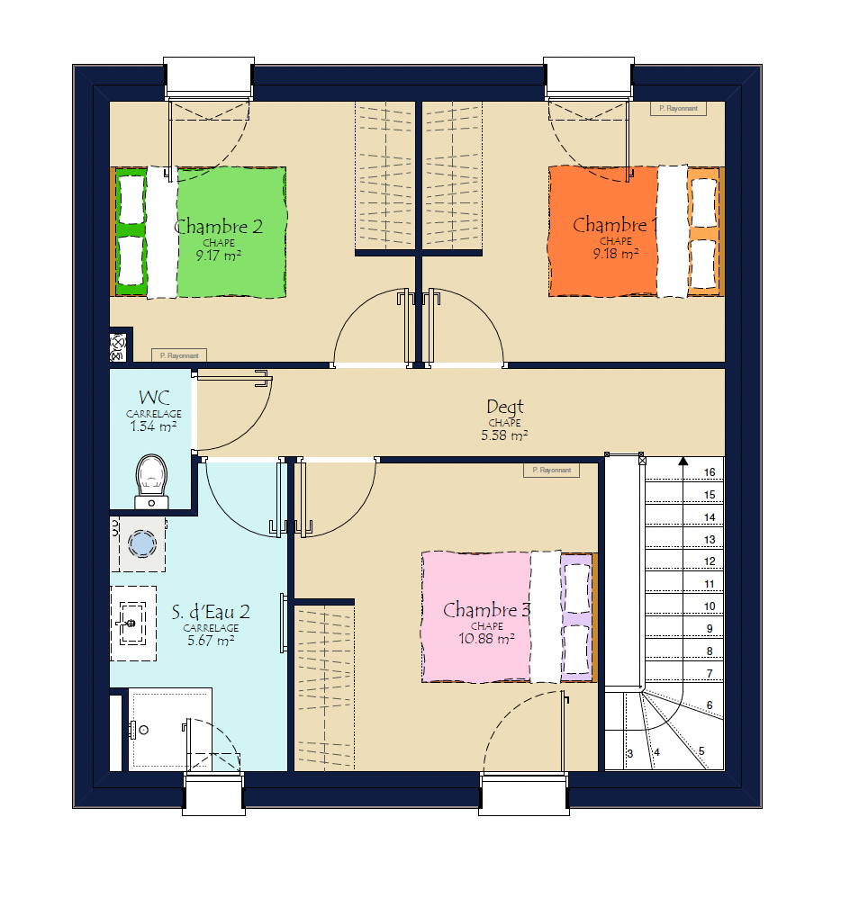 Programme terrain + maison à Rochefort-sur-Loire en Maine-et-Loire (49) de 500 m² à vendre au prix de 257567€ - 4