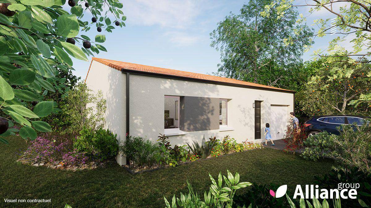 Programme terrain + maison à Saint-Benoist-sur-Mer en Vendée (85) de 381 m² à vendre au prix de 184143€ - 1