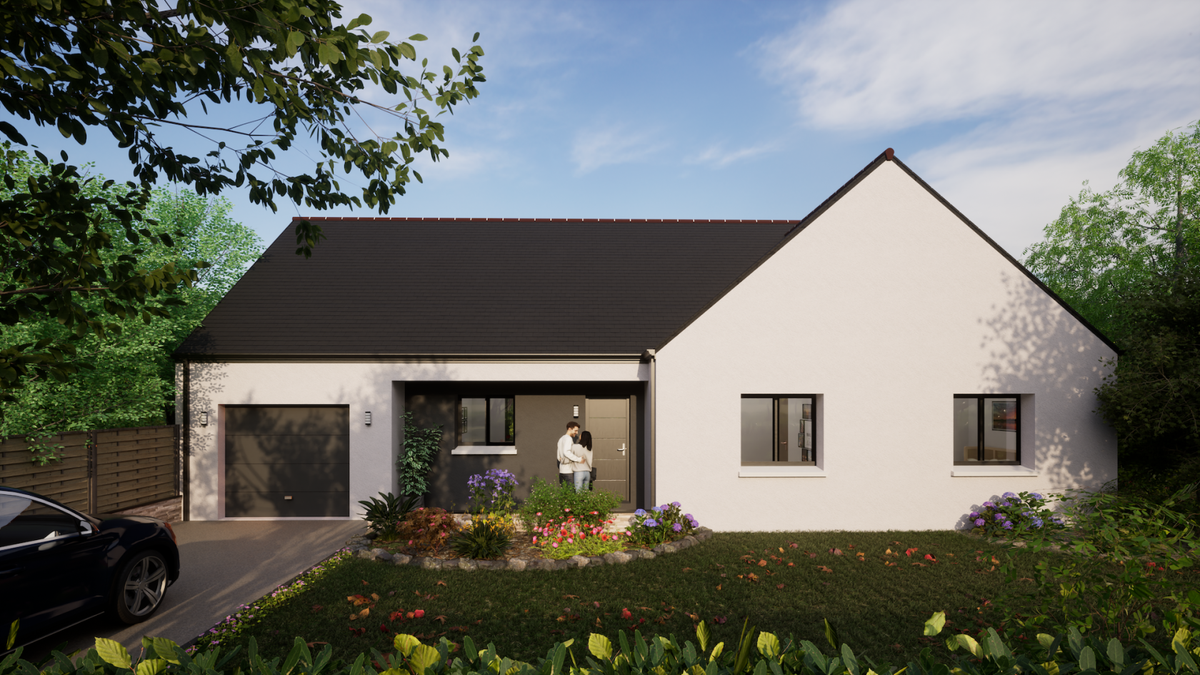 Programme terrain + maison à Vallons-de-l'Erdre en Loire-Atlantique (44) de 540 m² à vendre au prix de 246950€ - 1