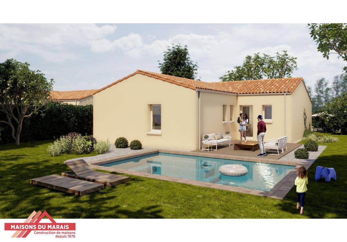 Programme terrain + maison à Yzernay en Maine-et-Loire (49) de 710 m² à vendre au prix de 217898€ - 2