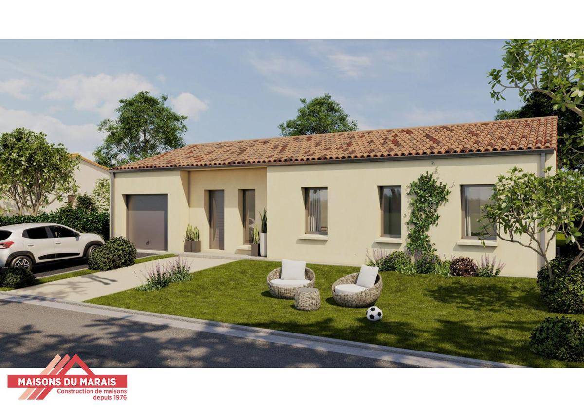 Programme terrain + maison à Amailloux en Deux-Sèvres (79) de 955 m² à vendre au prix de 181392€ - 1
