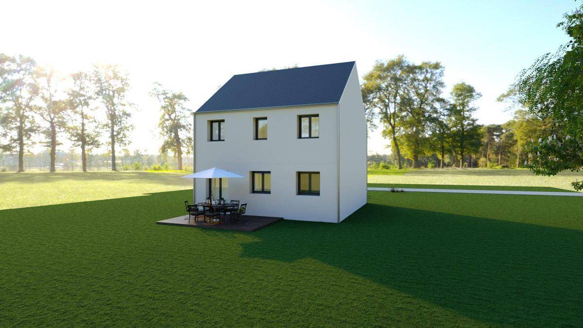 Programme terrain + maison à Villeneuve-Saint-Germain en Aisne (02) de 700 m² à vendre au prix de 151000€ - 3