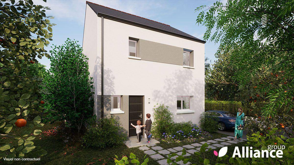 Programme terrain + maison à Vallons-de-l'Erdre en Loire-Atlantique (44) de 423 m² à vendre au prix de 195649€ - 1