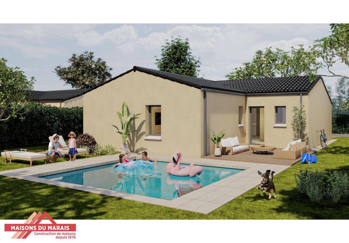 Programme terrain + maison à Le Pin en Deux-Sèvres (79) de 644 m² à vendre au prix de 181831€ - 2